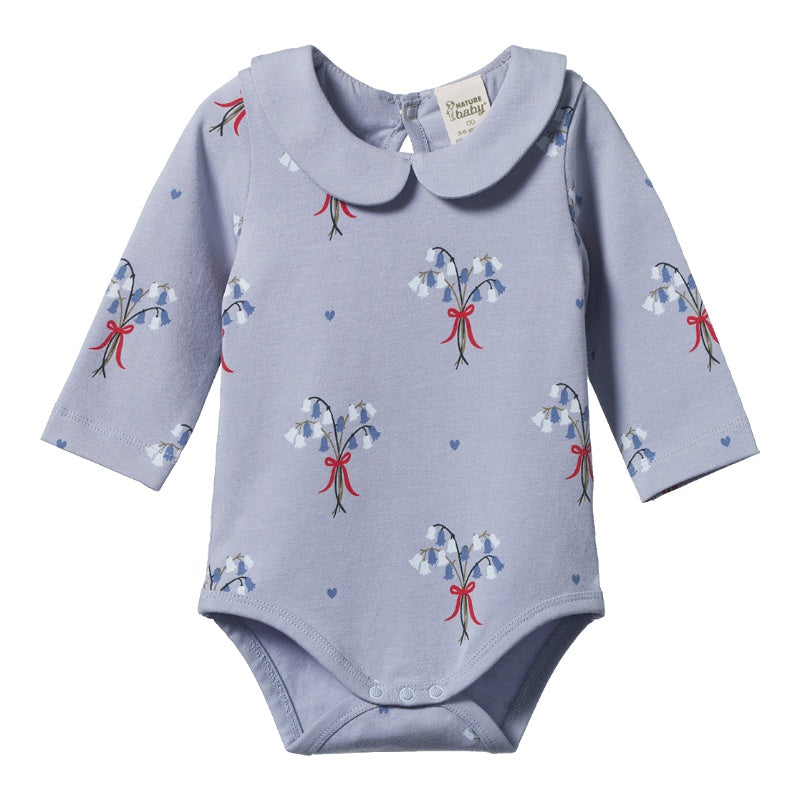 Nature Baby Agnes Bodysuit - Bluebelle