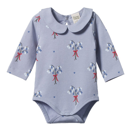 Nature Baby Agnes Bodysuit - Bluebelle