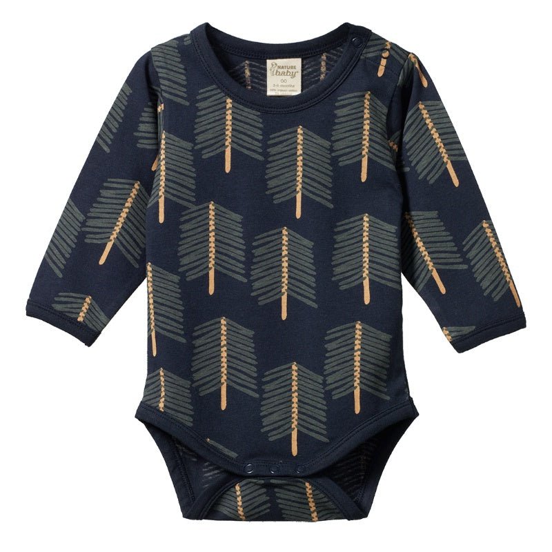 Nature Baby Long Sleeve Bodysuit - Bramblewood