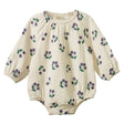 Nature Baby Meadow Bodysuit Muslin - Winter Berry