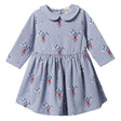 Nature Baby Agnes Dress - Bluebell Natural