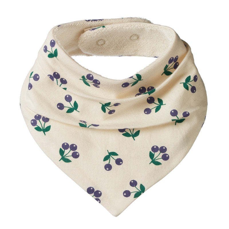 Nature Baby Triangle Bib - Winter Berry