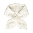 Acorn Bluebell Cross Over Scarf - Cream