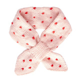 Acorn Cherry Cross Over Scarf - Pink