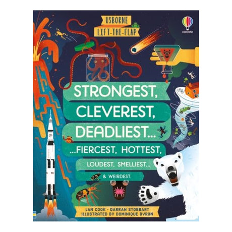 Lift-The-Flap Strongest, Cleverest, Deadliest