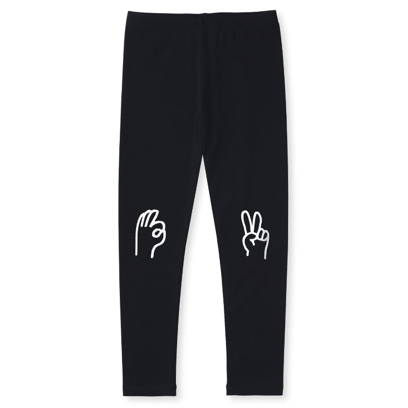 Minti Good Vibes Tights - Black