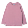 Minti Waffled Tee - Muted Pink