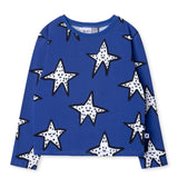 Minti Star Buddies Tee - Bright Blue