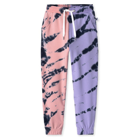 Minti Duo Tie Dye Trackies - Pink/Purple