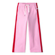 Minti Wide Leg Panel Trackies - Pink