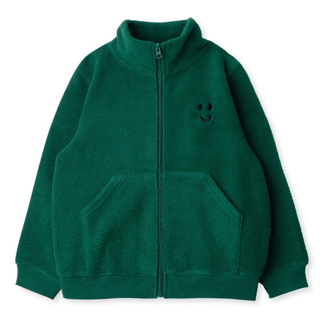 Minti Teddy Zip Up Bomber - Forest