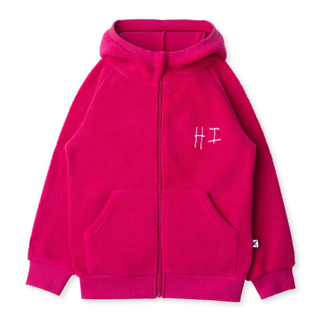 Minti Teddy Zip - Hot Pink