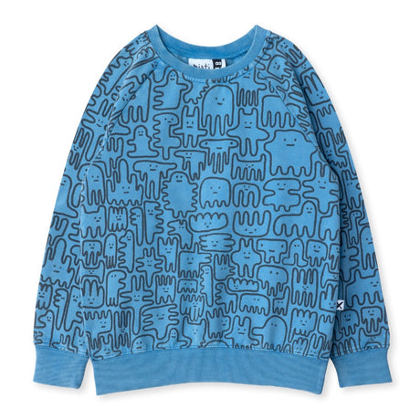 Minti Monster Club Crew - Sky Wash
