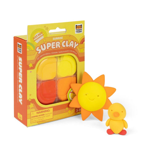 Tiger Tribe Super Clay - Sunrise - Yellow/Orange