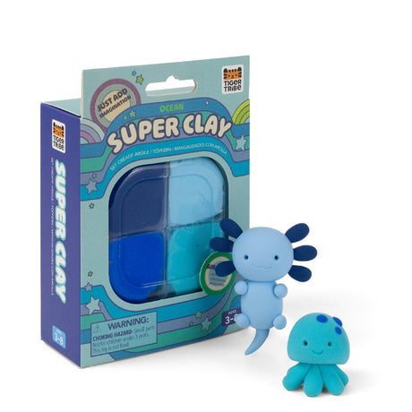 Tiger Tribe Super Clay - Ocean - Blues
