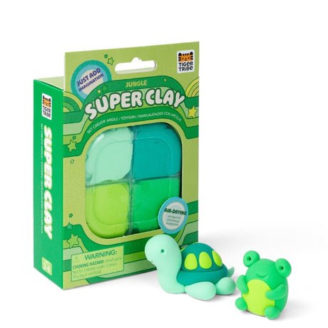 Tiger Tribe Super Clay - Jungle -Greens