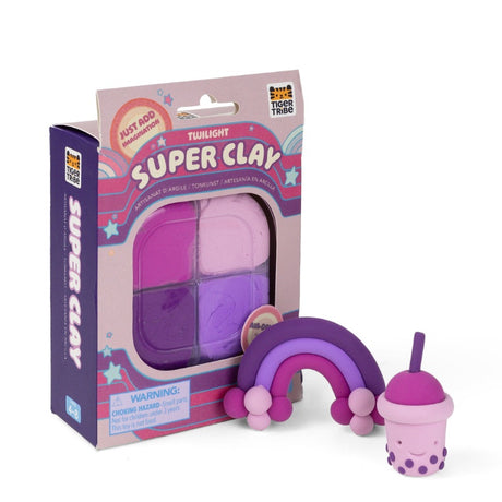 Tiger Tribe Super Clay - Twilight - Purples