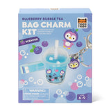 Tiger Tribe Bag Charm Kit - Blueberry Bubble Tea