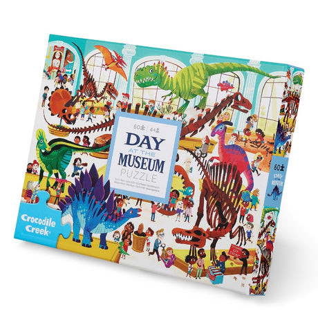 Tiger Tribe 60PC Puzzle - Day At the Museum