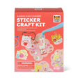 Tiger Tribe Sticker Craft Kit - Kawaii Bag Charms
