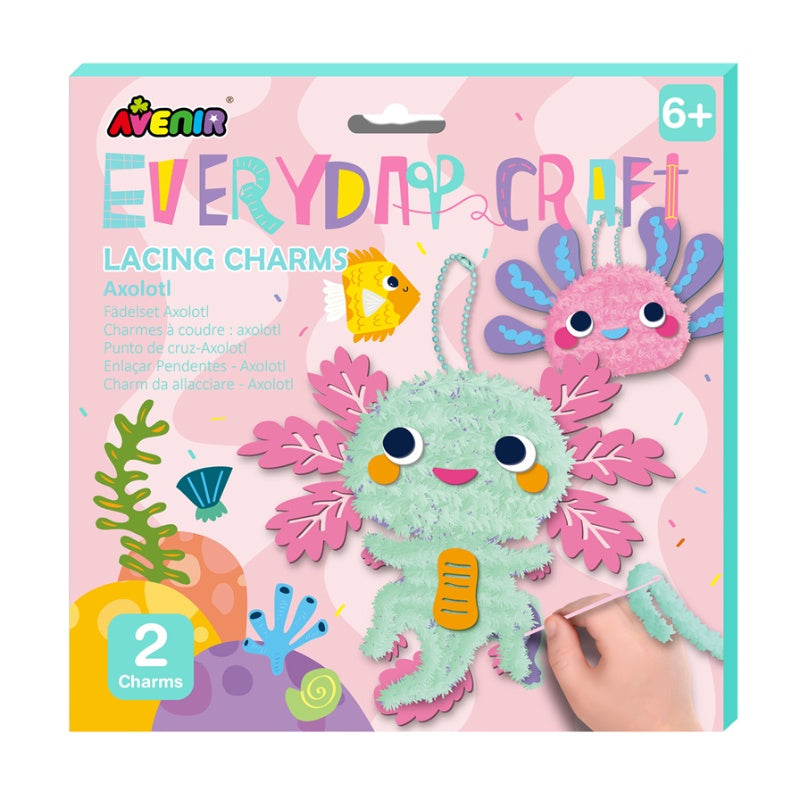Avenir Everyday Craft Lacing Charms - Axolotl