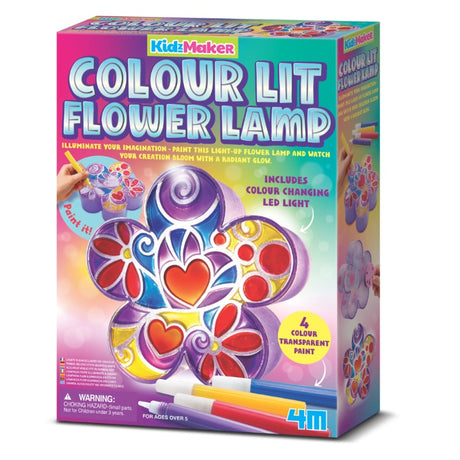 4M Kidzlabs Colour Lit Flower Lamp