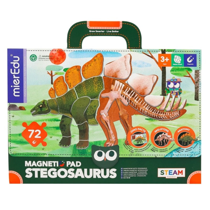 mierEdu Magnetic Pad - Stegosaurus
