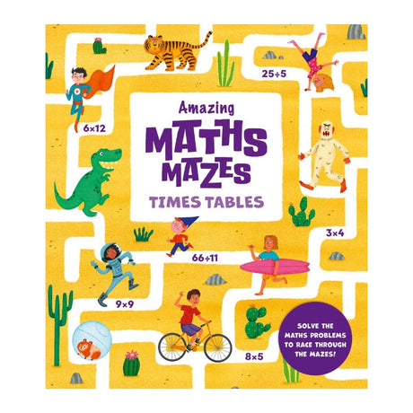 Amazing Maths Mazes: Times Tables