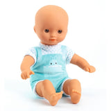 Pomea Soft Body Doll 20cm - Blue Dungarees