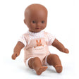 Pomea Soft Body Doll 20cm - Beige Dungarees