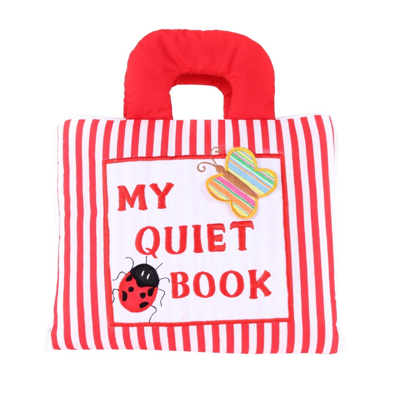 Quiet Book - Red Stripe