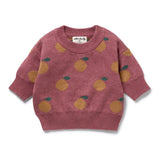Wilson & Frenchy Knitted Jacquard Jumper - Clementine
