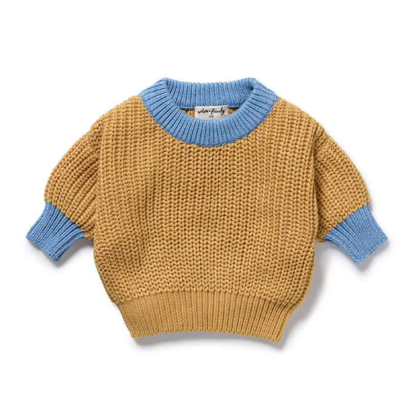 Wilson & Frenchy Knitted Jumper - Honey Drop