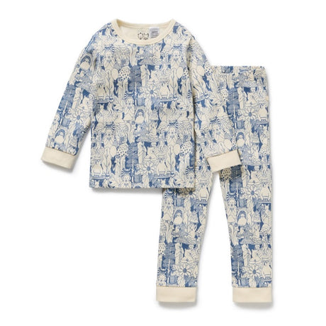 Wilson & Frenchy Long Sleeve Pyjamas - Woodland Adventures