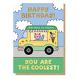 Birthday Card - The Coolest Card Rosie