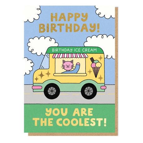 Birthday Card - The Coolest Card Rosie
