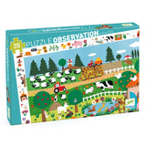 Djeco 35PC Observation Puzzle - Farm