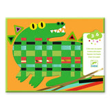 Djeco Paper Weaving Set - Animal Create