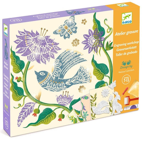 Djeco Passionflower Engraving & Painting Workshop