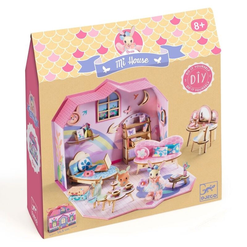 Djeco Mi House Model-making Minature Home Kit - Rosie