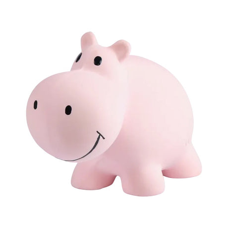 Tikiri Zoo Rubber Rattle/Bath Toy - Hippo