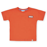 Goldie + Ace Contrast Stitch T-Shirt - Rust