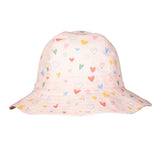 Acorn Infant Hat - Floating Hearts