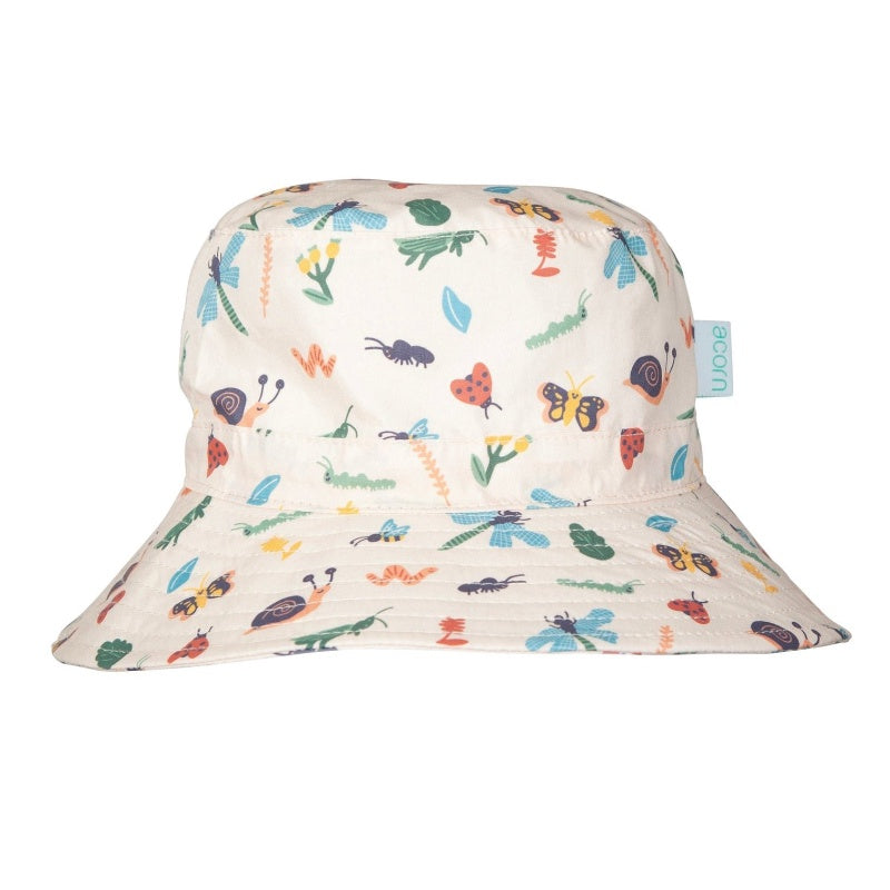 Acorn Wide Brim Hat - Garden Friends