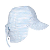 Acorn Jersey Flap Cap - Blue Sprinkle