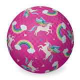 7 Inch Playground Ball - Unicorn Rainbow