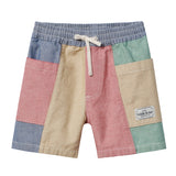 Goldie + Ace Noah Pocket Shorts - Patchwork