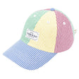 Goldie + Ace Gingham Colour Block Cap