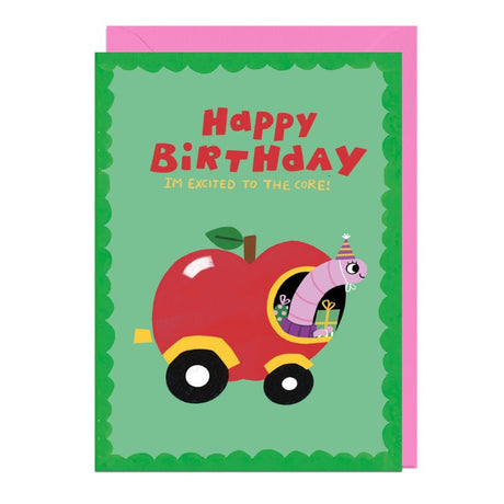Birthday Card - Excited To The Core