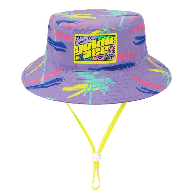 Goldie + Ace Swim Bucket Hat - Palm Beach